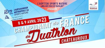 8 et 9 avril prochains Championnat de France de Duathlon